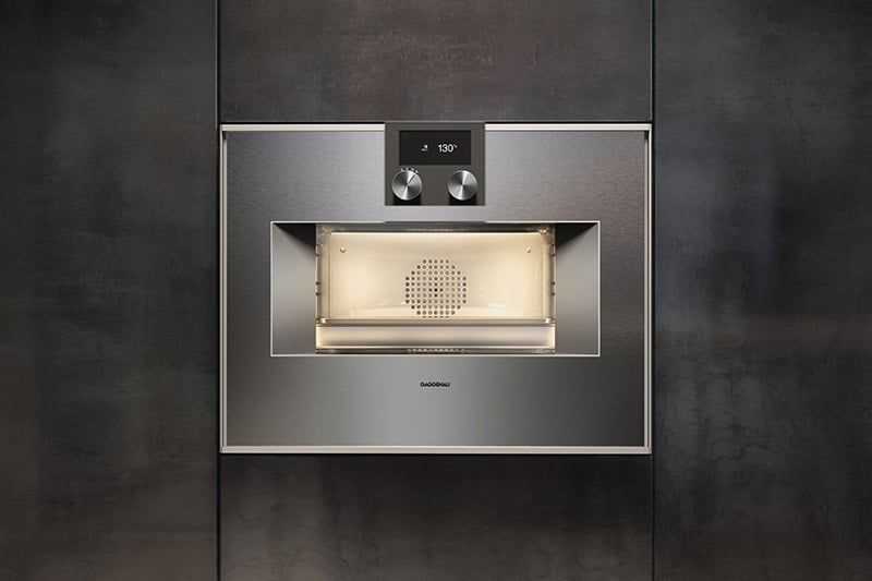 a photo of a Gaggenau kitchen appliance 