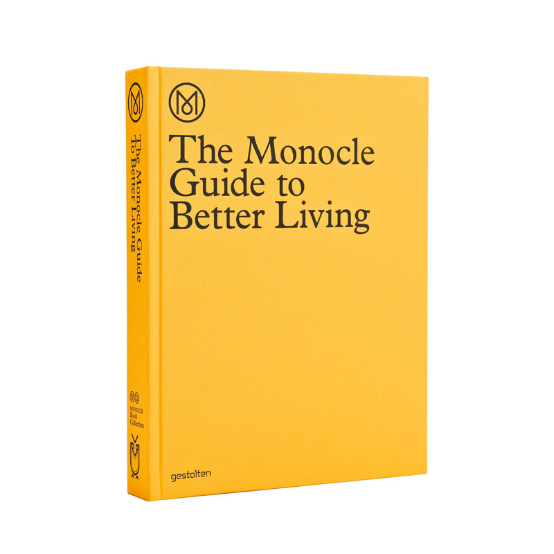 A photo of the book, The Monocle Guide to Better Living